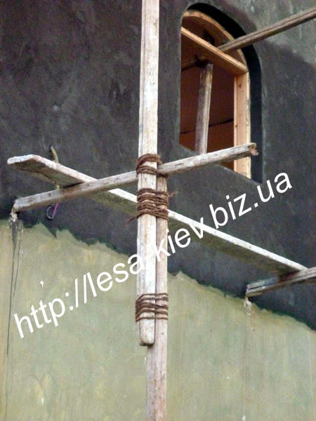 Scaffolding from related planks